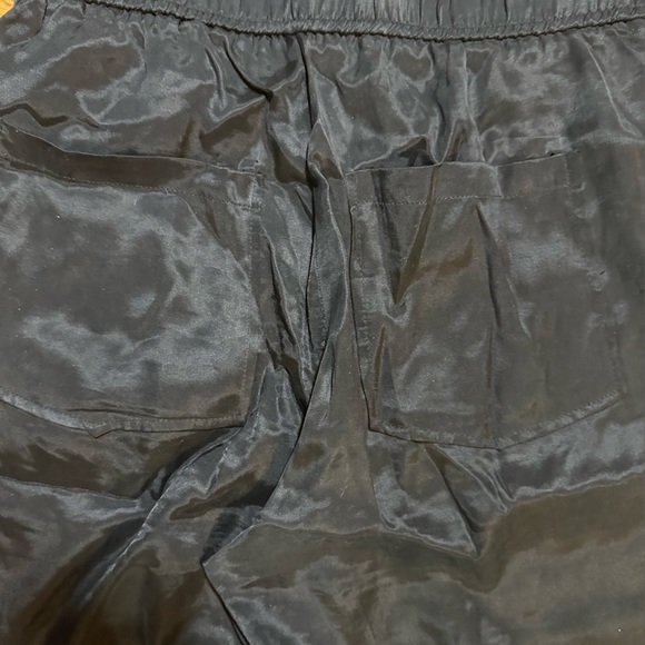 ZARA WOMENS OLIVE black  LYOCELL PANTS S (i9 - Picture 6 of 9